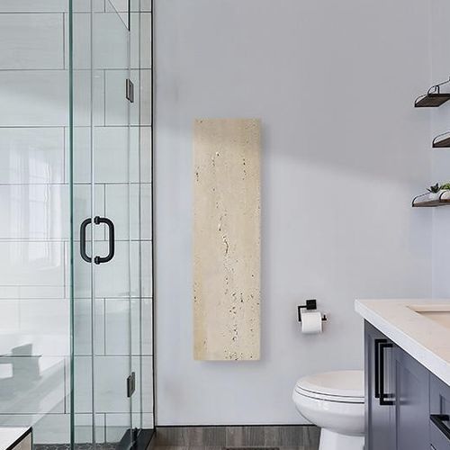Elektroheizkörper - Le Travertino - Chaleur Naturelle - 750 w / modern / Naturstein