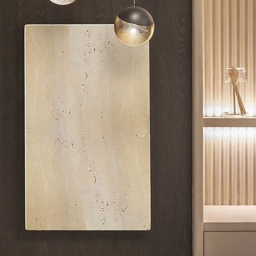 Elektroheizkörper - Le Travertino - Chaleur Naturelle - 750 w / modern / Naturstein