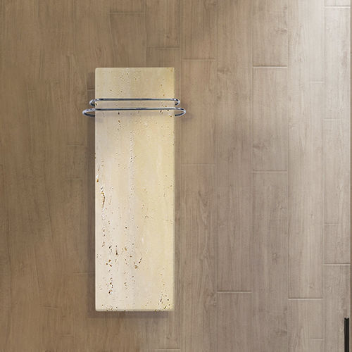 Elektrischer Badheizkörper - Le Fante Travertino - Chaleur Naturelle - 1001 w...1500 w / modern / Naturstein