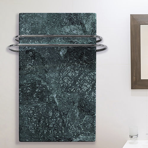 Elektrischer Badheizkörper - Le Fante Verde Guatemala - Chaleur Naturelle - 1001 w...1500 w / modern / Naturstein