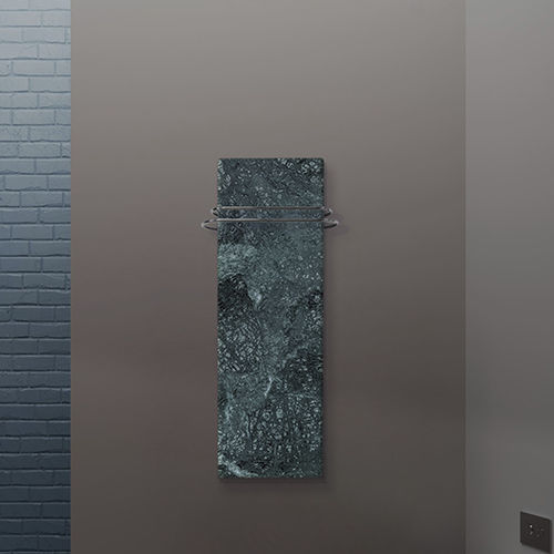 Elektrischer Badheizkörper - Le Fante Verde Guatemala - Chaleur Naturelle - 500 w / modern / Naturstein