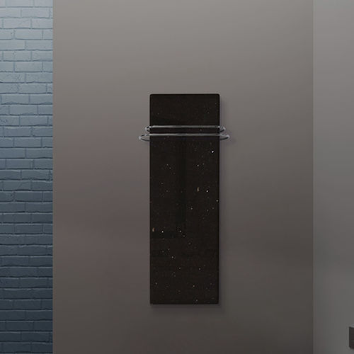 Elektrischer Badheizkörper - Le Fante Black Galaxy - Chaleur Naturelle - 500 w / modern / Naturstein
