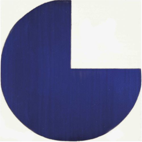 Keramikfliesen - Alfabetile Letter G - mavi ceramica - emailliert / seidenmatt / für den Innenraum
