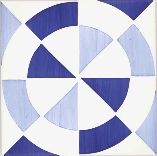Keramikfliesen - Blue Type 1 - mavi ceramica - emailliert / für den Innenraum / für Außenbereich