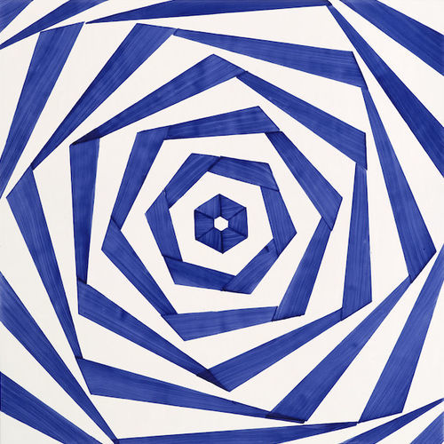 Keramikfliesen - Squares Type 2 - mavi ceramica - seidenmatt / gestrichen / für den Innenraum