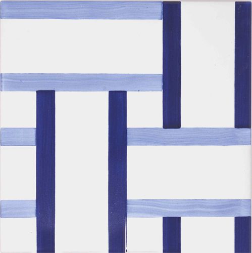 Keramikfliesen - Blue Type 12 - mavi ceramica - emailliert / für den Innenraum / für Außenbereich