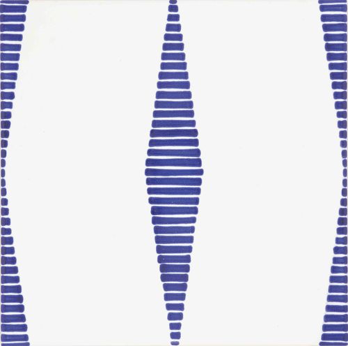 Keramikfliesen - Blue Type 17 - mavi ceramica - emailliert / für den Innenraum / für Außenbereich