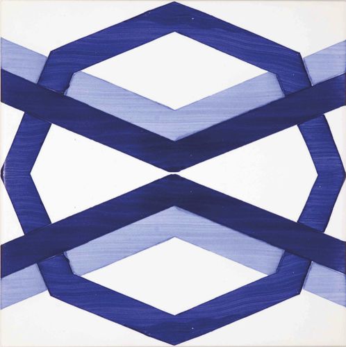 Keramikfliesen - Blue Type 18 - mavi ceramica - emailliert / für den Innenraum / für Außenbereich