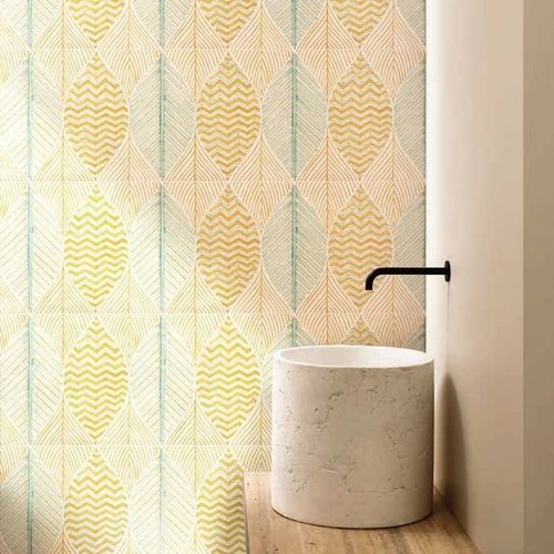 Keramikfliesen - Autumn - mavi ceramica - seidenmatt / für den Innenraum / für Badezimmer