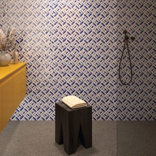 Keramikfliesen - Blue Type 9 - mavi ceramica - emailliert / für den Innenraum / für Außenbereich