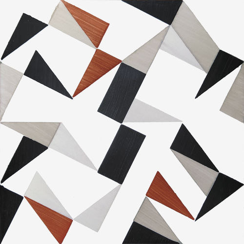 Keramikfliesen - TARTAN TEXTILE 2 - mavi ceramica - matt / für den Innenraum / für Außenbereich