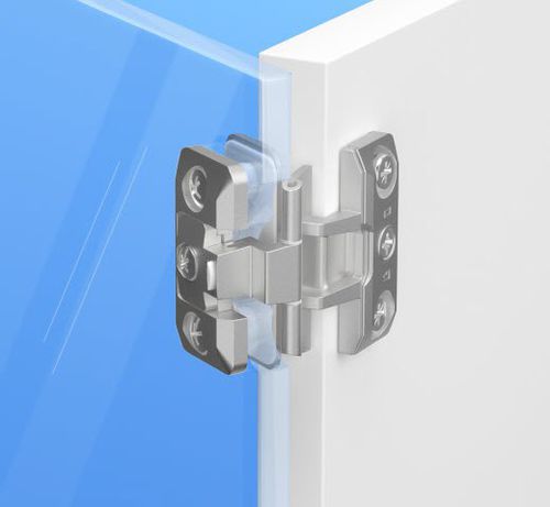 Scharnier für Möbel - 334HG81 N - Prämeta - Zink-Druckguss / für Gewerbegebrauch / schwarz