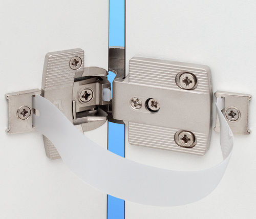 Scharnier für Möbel - 3613F81 N - Prämeta - Zink-Druckguss / für Gewerbegebrauch / schwarz