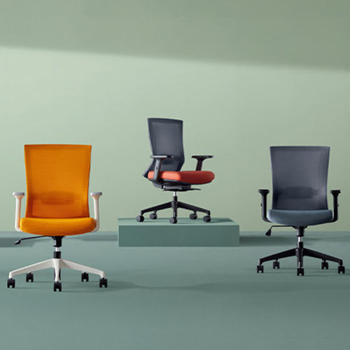 Stoff-Arbeitsstuhl - Iron  - Zhejiang Sunon Furniture Manufacture Co., Ltd. - Metall / Kunststoff / Polster