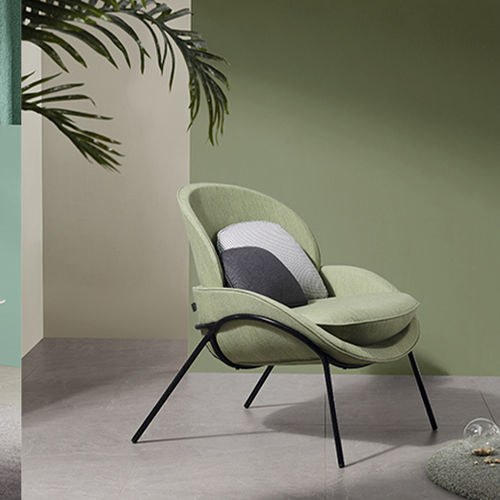 Moderner Sessel - UU - Zhejiang Sunon Furniture Manufacture Co., Ltd. - Stoff / mit abnehmbarem Kissen / grau