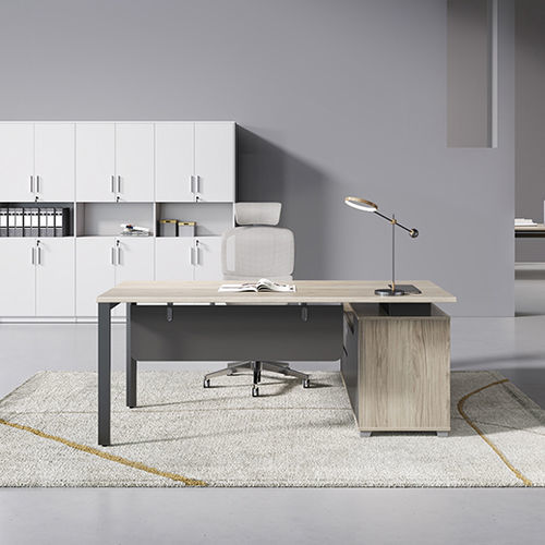 Chefschreibtisch - LIDO - Zhejiang Sunon Furniture Manufacture Co., Ltd. - bodenstehend / modern / Eiche