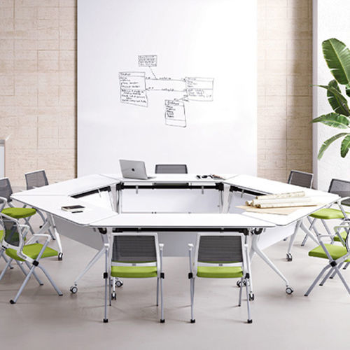Moderner Besprechungstisch - Mandis - Zhejiang Sunon Furniture Manufacture Co., Ltd. - Eiche / Laminat / Gestell aus Stahl