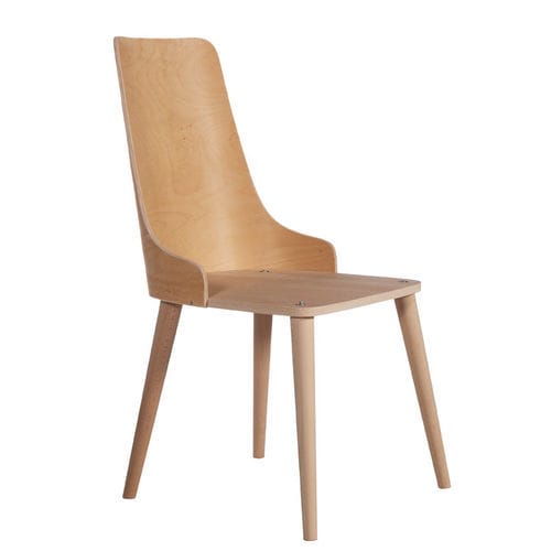 Moderner Stuhl - P-209  - Papelci - für den Innenraum / Sperrholz / Gestell aus Holz