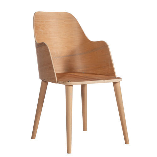 Moderner Stuhl - P-215 - Papelci - für den Innenraum / Sperrholz / Gestell aus Holz