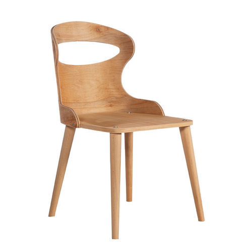 Moderner Stuhl - P-216 - Papelci - für den Innenraum / Sperrholz / Gestell aus Holz