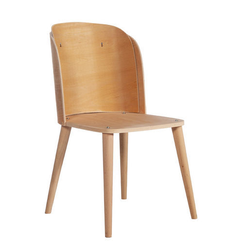 Moderner Stuhl - P-228 - Papelci - für den Innenraum / Sperrholz / Gestell aus Holz