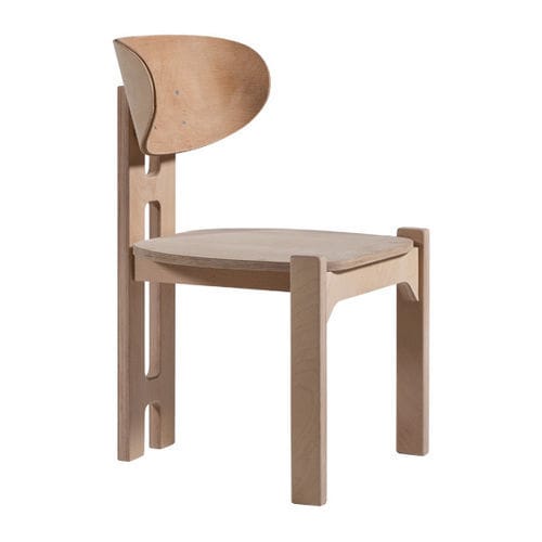 Moderner Stuhl - P-343 - Papelci - Sperrholz / Gestell aus Holz / Ohren