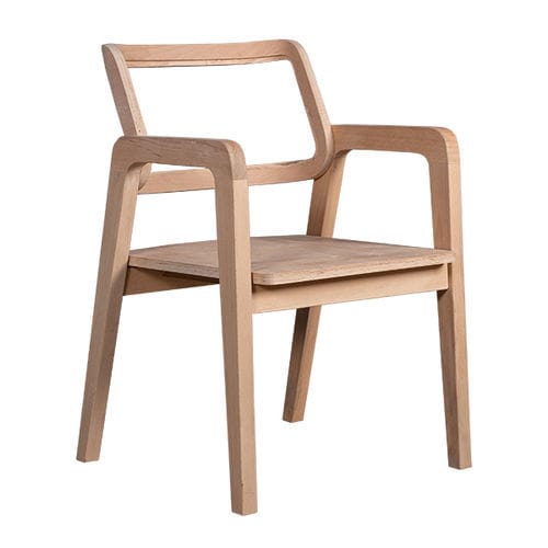 Moderner Stuhl - P-240 - Papelci - für den Innenraum / Stoff / Sperrholz