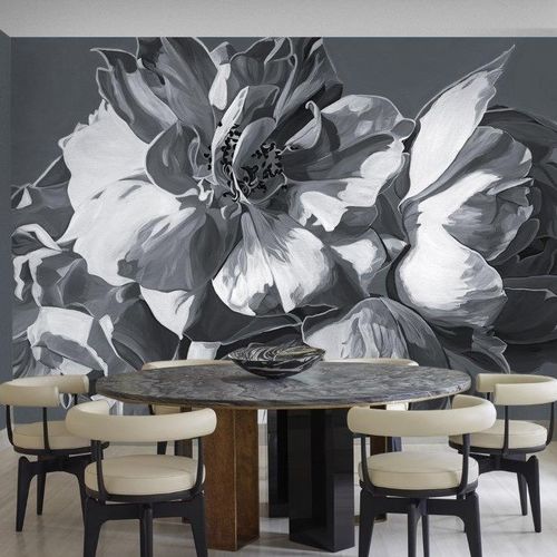Tapete / Farbe anpassbar - TOSCA - MONOCHROME PART 2 - ABSOLUTA COLLECTION - modern / Vlies / Naturfaser