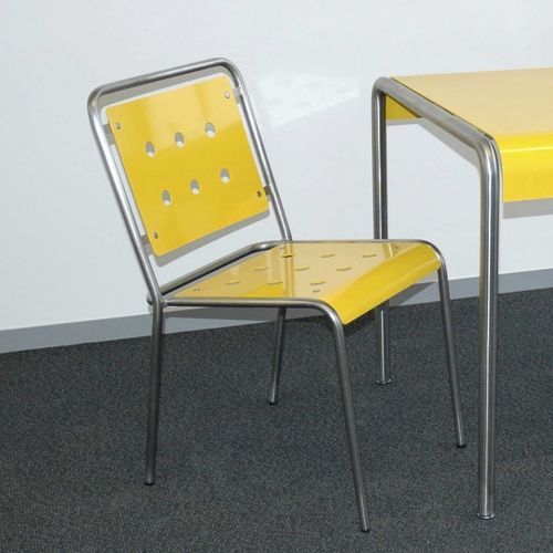 Moderner Stuhl - Stella - Burri public elements - für Außenbereich / Edelstahl / Gestell aus rostfreiem Edelstahl