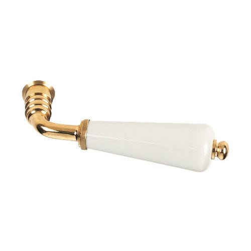 Türgriff - BERYL - cadap - Messing / Porzellan / modern