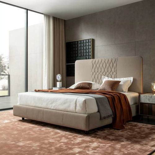Doppelbett - L12 - Zhongshan Four Seas Furniture MFG. Ltd. - modern / Polster / Kopfteil