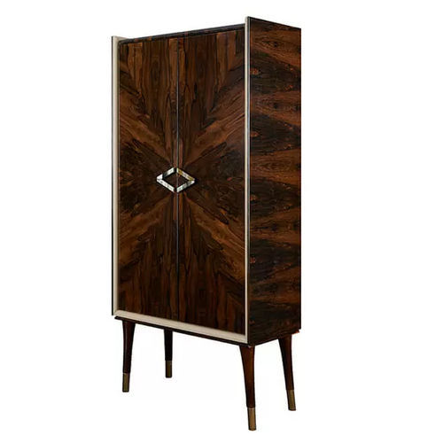 Moderner Chiffonnier - Grand Turismo 893 - Zhongshan Four Seas Furniture MFG. Ltd. - Ziricote / Edelstahl