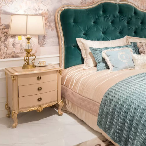 Stil-Nachttisch - Fontainebleau 388 - Zhongshan Four Seas Furniture MFG. Ltd. - MDF / rechteckig / mit Schublade