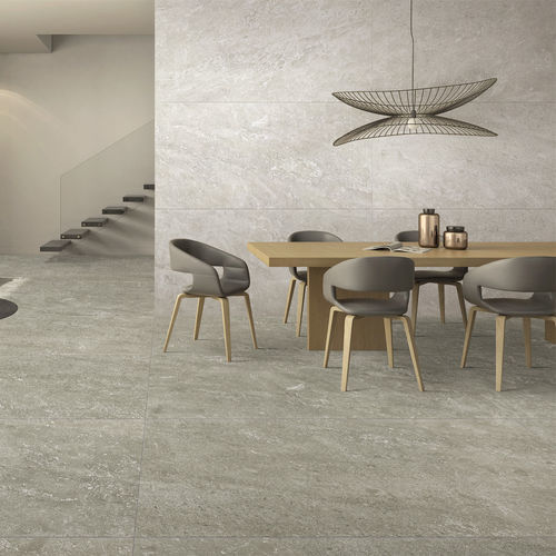 Porzellanfliesen - ADVANCED GREY 4.0 - Guangdong Overland Ceramics Co., Ltd. - Ton / für Außenbereich / für Wohnzimmer