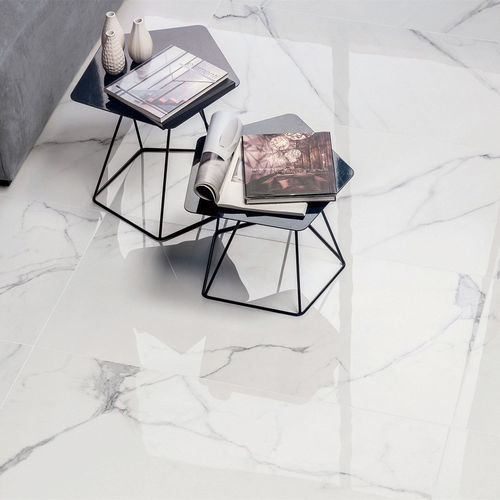 Porzellanfliesen - STATUARIO PLUS - Guangdong Overland Ceramics Co., Ltd. - Marmor / poliert / matt