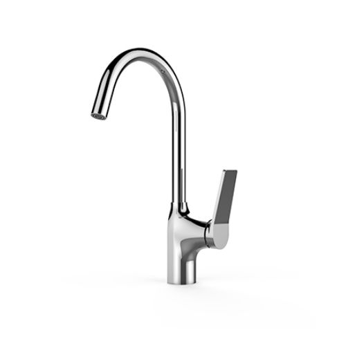 Aufsatz-Einhebelmischer - HDA5708XH2 - Huida Sanitary Ware Co., Ltd. - Messing / für Küche / 1-Loch