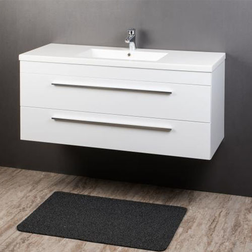 Wandhängender Waschtisch-Unterschrank - HDFL8167C-02 - Huida Sanitary Ware Co., Ltd. - melaminbeschichtet / Spanplatte / modern