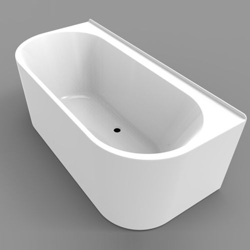 Ovale Badewanne - HD8629 - Huida Sanitary Ware Co., Ltd. - freistehend / für Wohnungen / zur beruflichen Nutzung
