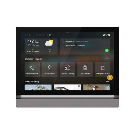 Bedientastatur für Hausautomationssystem - SMART HOME SERVER Z10 - Guangzhou Video-Star Intelligent Corp., Ltd - für Innenbeleuchtung / wandmontiert / mit Touchscreen