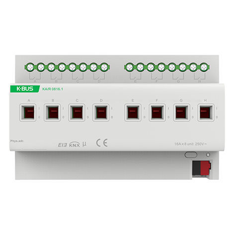 KNX-Schaltaktor - KA/R 0416.2 - Guangzhou Video-Star Intelligent Corp., Ltd - DIN-Schiene / für Privatgebrauch / für Gewerbegebrauch
