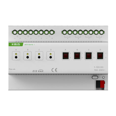 Dimmer auf DIN-Schiene / für DIN-Schiene - ADTV-04/16.1 - Guangzhou Video-Star Intelligent Corp., Ltd - für Hausautomationssystem / KNX