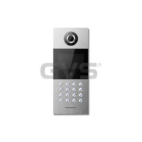 Grauer Videosprechanlage - H-OS02-IC - Guangzhou Video-Star Intelligent Corp., Ltd - Wohnbereich / wandmontiert / für Außenbereich