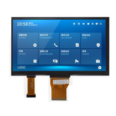 7"-Touchscreen - LANDSCAPE - Guangzhou Video-Star Intelligent Corp., Ltd - für Hausautomationssystem / für Zugangskontrolle / wandmontiert