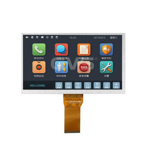 7"-Touchscreen - IPS  - Guangzhou Video-Star Intelligent Corp., Ltd - für Hausautomationssystem / für Zugangskontrolle / wandmontiert