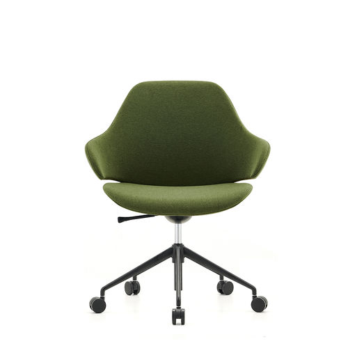 Moderner Bürostuhl - Yi  - Foshan Orcco Furniture Co., Ltd. - für den Innenraum / Stoff / Gestell aus poliertem Aluminium