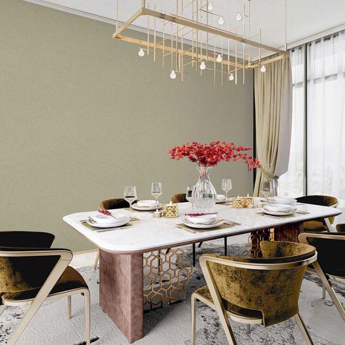 Moderne Tapete - 1110 SERIES - ADAWALL - Motiv / Stoffoptik / weiß