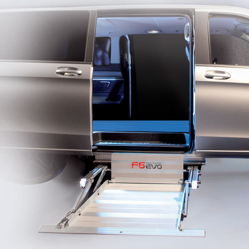 Hebeplattform für Rollstühle - F6 MULTILINK EVO - AUTOLIFT Srl - für Baustellen / zur beruflichen Nutzung / für Außenbereich