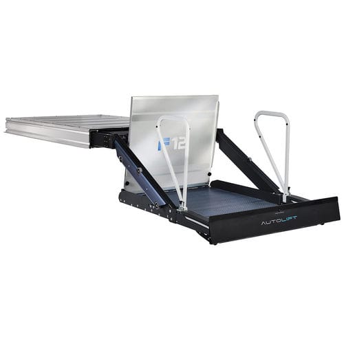 Hebeplattform für Rollstühle - F12 - AUTOLIFT Srl - für Baustellen / zur beruflichen Nutzung / für Außenbereich
