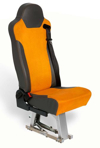 Moderner Stuhl - SICOM 2 - AUTOLIFT Srl - für den Innenraum / Stoff / Gestell aus lackiertem Metall