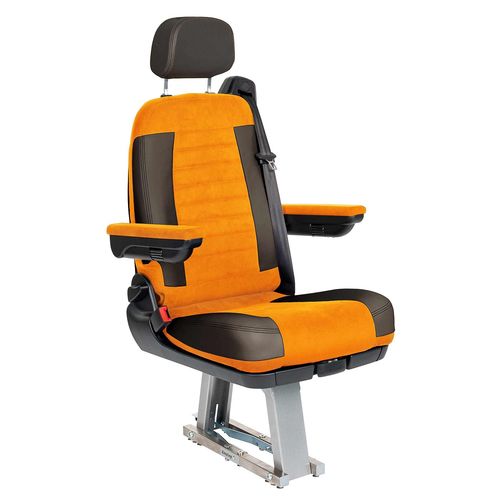 Moderner Stuhl - VANX - AUTOLIFT Srl - für den Innenraum / Stoff / Gestell aus lackiertem Metall